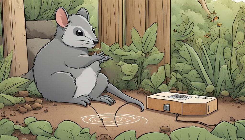 electronic possum deterrent