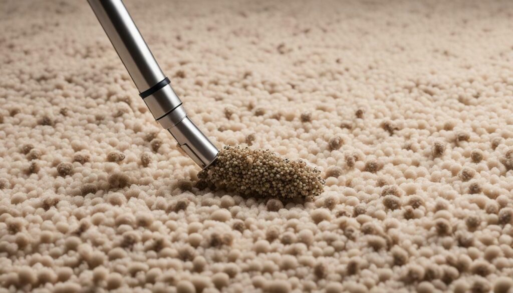get rid of moths in carpet