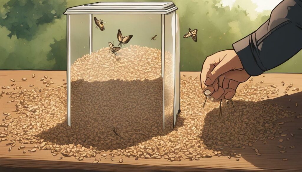 how to prevent moths in bird seed