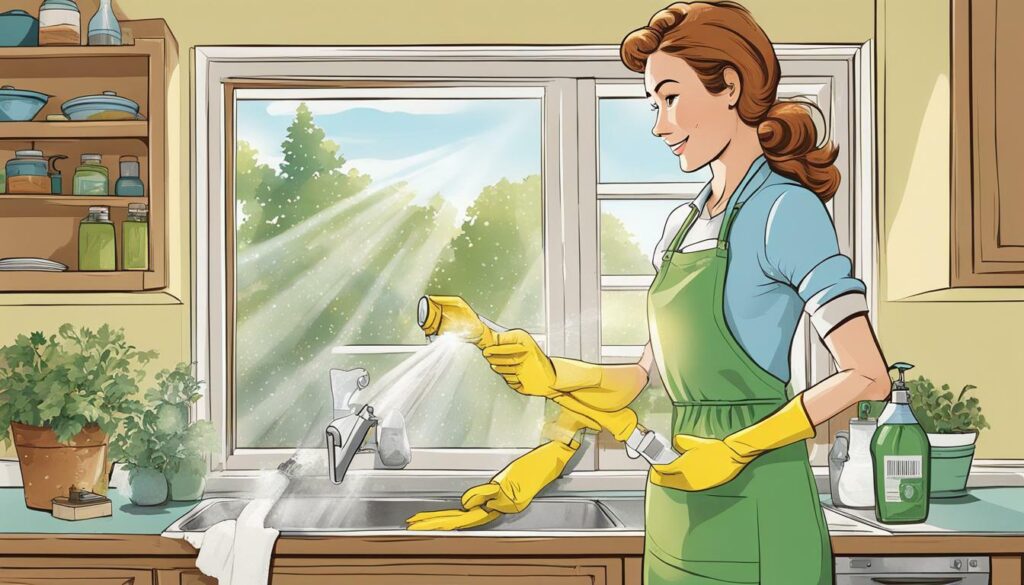 Application of homemade fly spray