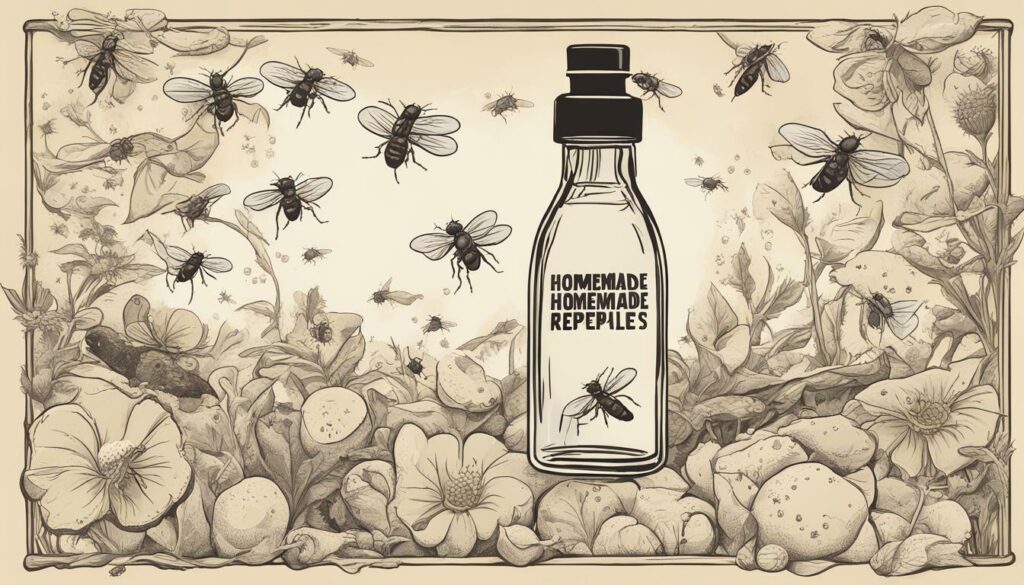 fly repellent mechanism