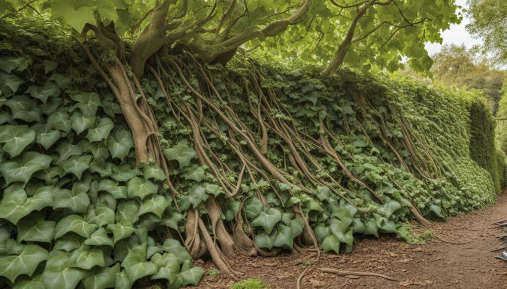 how to remove ivy from ground