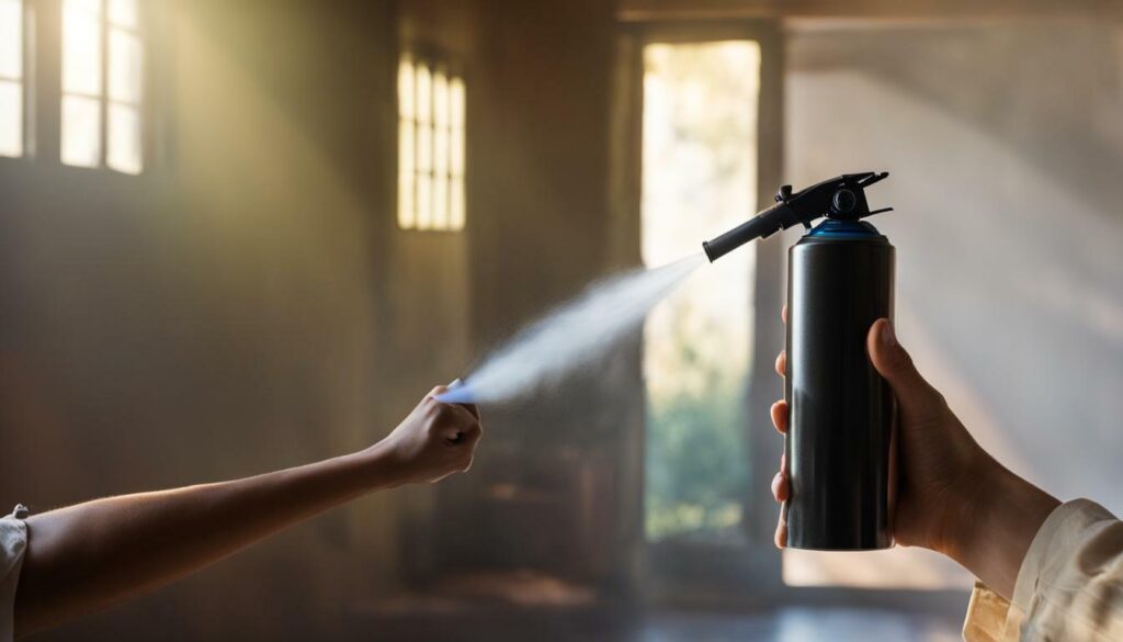 how to use mosquito spray in room