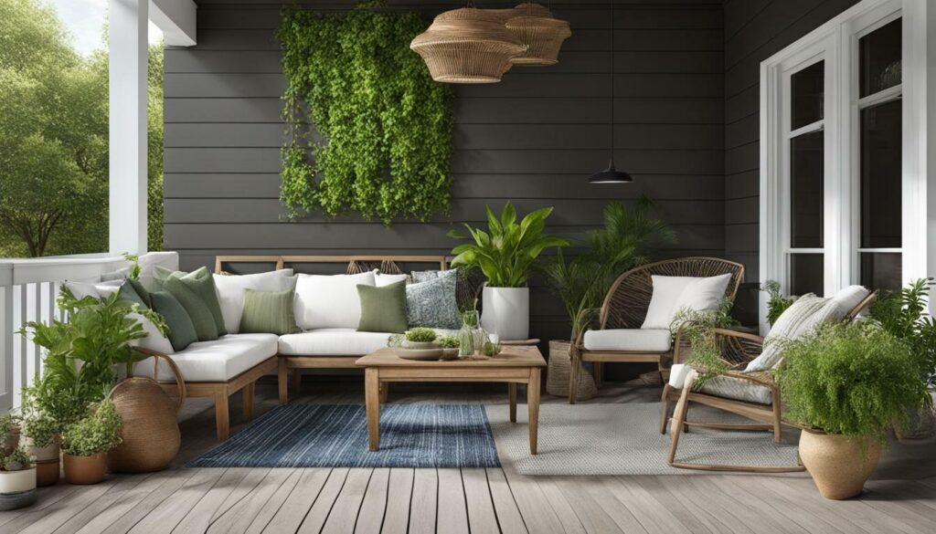 maintain clean porch