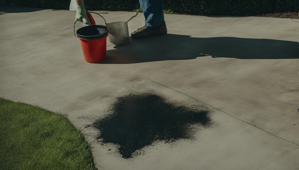 removing old oil stains removing old oil stains