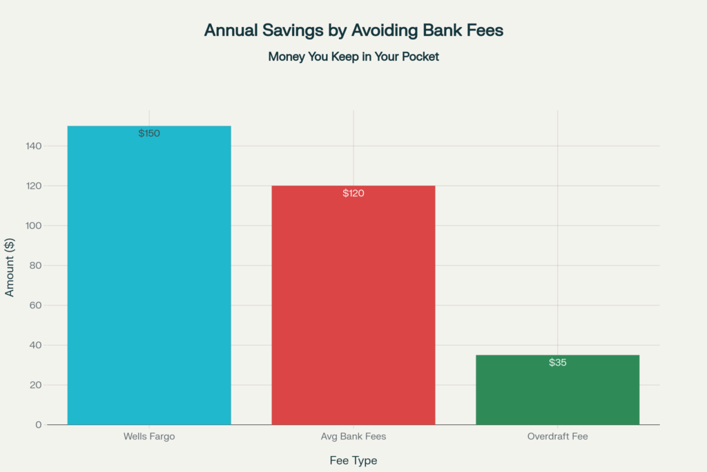 Wells Fargo fee avoidance strategies comparison